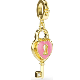 Swarovski Jewellery Swarovski Gold Tone Idyllia Heart Key Charm 4403369