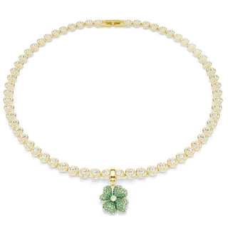 Swarovski Jewellery Swarovski Gold Tone Idyllia Clover Charm 4403370