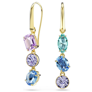 Swarovski Jewellery Swarovski Gold-Tone Plated Gema Drop Earrings 4402484
