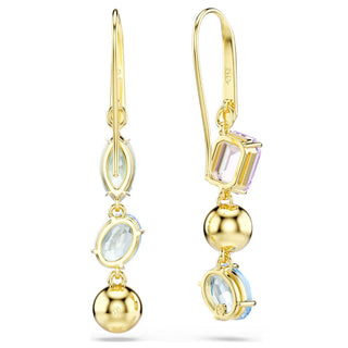 Swarovski Jewellery Swarovski Gold-Tone Plated Gema Drop Earrings 4402484