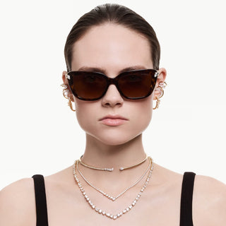 Swarovski Jewellery Swarovski Gold Finish Mesmera Mixed Cut Necklace 4404209
