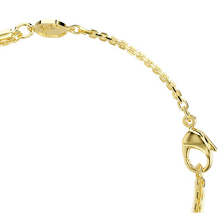Swarovski Yellow Gold Finish Mesmera Double Strand Bracelet