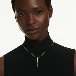 Swarovski Jewellery Swarovski Gold Finish Mesmera Y Necklace 4404210