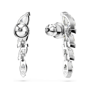 Swarovski Jewellery Swarovski Rhodium Plated Marquise Cut Mesmera Earrings 4402495