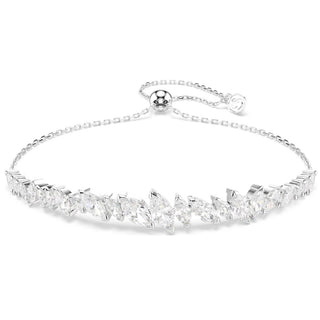Swarovski Jewellery Swarovski Rhodium Plated Mesmera Marquise Bracelet 4405490