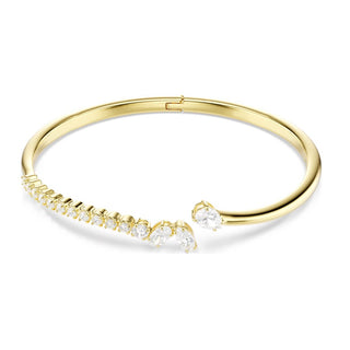 Swarovski Jewellery Swarovski Gold Finish Mesmera Mixed Cut Bangle 4405491
