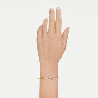Swarovski Jewellery Swarovski Gold Finish Mesmera Mixed Cut Bangle 4405491