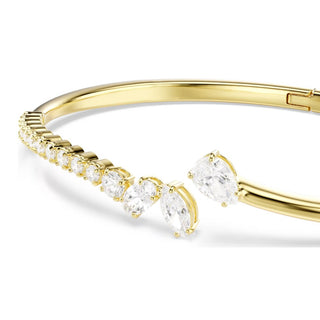Swarovski Jewellery Swarovski Gold Finish Mesmera Mixed Cut Bangle 4405491