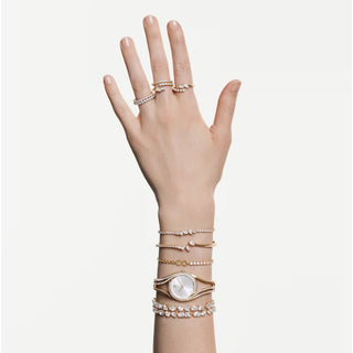 Swarovski Jewellery Swarovski Gold Finish Mesmera Mixed Cut Bangle 4405491