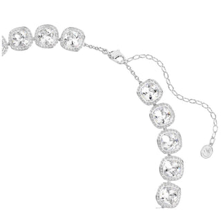 Swarovski Jewellery Swarovski Rhodium Plated Una Angelic Cushion Cut Necklace 4404203