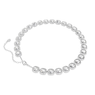 Swarovski Jewellery Swarovski Rhodium Plated Una Angelic Cushion Cut Necklace 4404203