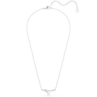 Swarovski Jewellery Swarovski Rhodium Plated Matrix Round Cut Necklace 4404205