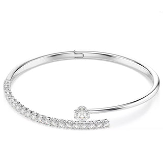 Swarovski Jewellery Swarovski Rhodium Plated Matrix Bangle 4405485