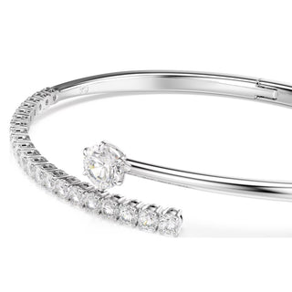 Swarovski Jewellery Swarovski Rhodium Plated Matrix Bangle 4405485