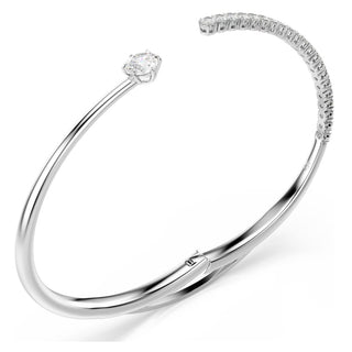 Swarovski Jewellery Swarovski Rhodium Plated Matrix Bangle 4405485