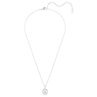 Swarovski Jewellery Swarovski Rhodium Plated Una Angelic Cushion Cut Pendant 4403374