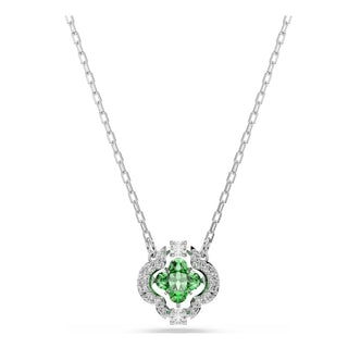Swarovski Jewellery Swarovski Rhodium Plated Una Angelic Green Pendant 4403373