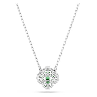 Swarovski Jewellery Swarovski Rhodium Plated Una Angelic Green Pendant 4403373