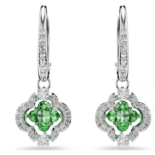Swarovski Jewellery Swarovski Rhodium Plated Una Angelic Drop Earrings 4402490