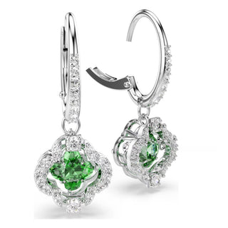 Swarovski Jewellery Swarovski Rhodium Plated Una Angelic Drop Earrings 4402490