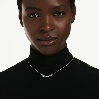 Swarovski Jewellery Swarovski Rhodium Plated Mesmera Marquise Cut Necklace 4404206
