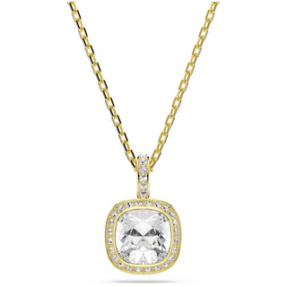Swarovski Jewellery Swarovski Gold Finish Una Angelic Cushion Cut Pendant 4403377