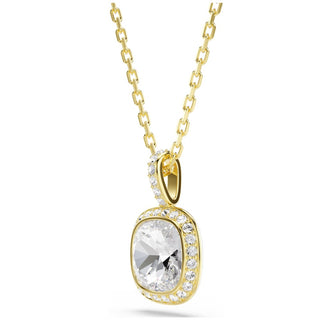 Swarovski Jewellery Swarovski Gold Finish Una Angelic Cushion Cut Pendant 4403377