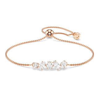 Swarovski Rose Gold Finish Mesmera Mixed Cut Bracelet