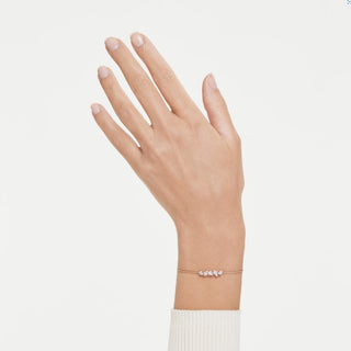 Swarovski Rose Gold Finish Mesmera Mixed Cut Bracelet