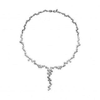 Diamonfire Silver Cz Bubble Necklace