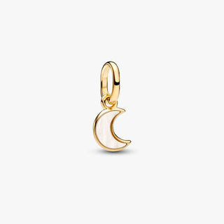 Pandora Jewellery Pandora White Crescent Moon Mini Dangle Charm 2933008