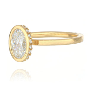 Fine Jewellery Jewellery 9ct Yellow Gold 1.50ct Lab Grown Oval Diamond Ring 6001191