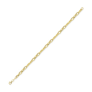 Fine Jewellery Jewellery 9ct Yellow Gold Fancy Link Bracelet 1102337