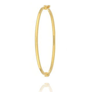 Fine Jewellery Jewellery 9ct Yellow Gold Hinged Bangle 1111144
