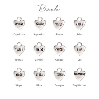 Annie Haak Silver Zodiac Charm Bracelet BACK