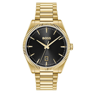 Hugo Boss Watches Boss Gents Gold Plated 40mm Cheswick Quartz Watch 5303125