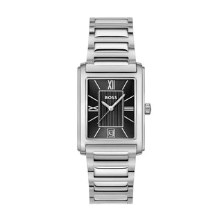 Hugo Boss Watches Boss Gents Stainless Steel 39mm Principle Dress Rectangular Quartz Watch 5303114