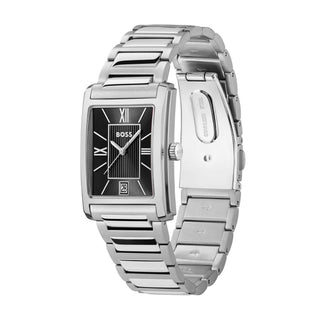 Hugo Boss Watches Boss Gents Stainless Steel 39mm Principle Dress Rectangular Quartz Watch 5303114