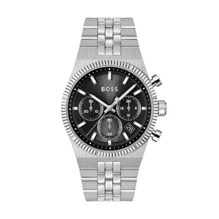 Boss Gents Stainless Steel 41mm Candor Prime Chronograph Watch