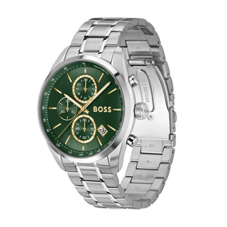 Boss Gents Stainless Steel 44mm Grand Prix Chronograph Watch