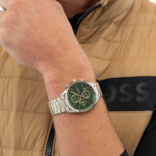 Boss Gents Stainless Steel 44mm Grand Prix Chronograph Watch