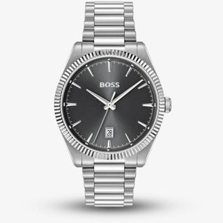 Hugo Boss Watches Boss Stainless Steel 40mm Cheswick Grey Quartz Watch 5303128