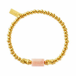 Chlobo Jewellery Chlobo Gold Plated Love Spirit Stone Bracelet 0704163