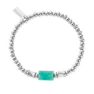 Chlobo Jewellery Chlobo Silver Balance Spirit Stone Bracelet 0701419