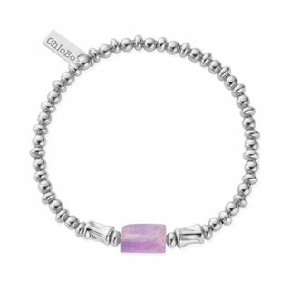 Chlobo Jewellery Chlobo Silver Calming Spirit Stone Bracelet 0701420
