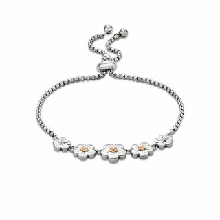 Clogau Silver Nature's Wonder Forget-Me-Not Bracelet