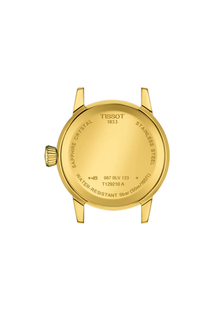 Tissot Watches Tissot Classic Dream 28mm Yellow Gold Plated Quartz Watch 3889035