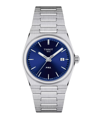 Tissot Watches Tissot PRX 35mm Dark Blue Quartz Watch 3817165