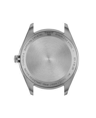 Tissot Watches Tissot 40mm PR100 Two Tone White Quartz Watch 3815027
