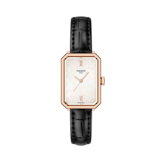 Tissot Watches Tissot 22mm SRV Mother-of-Pearl Rose Gold Plated Quartz Watch 3804016